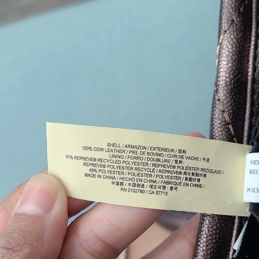 Kate Spade Reese Park Ellery Quilted Leather Crossbody Bag - Bronze